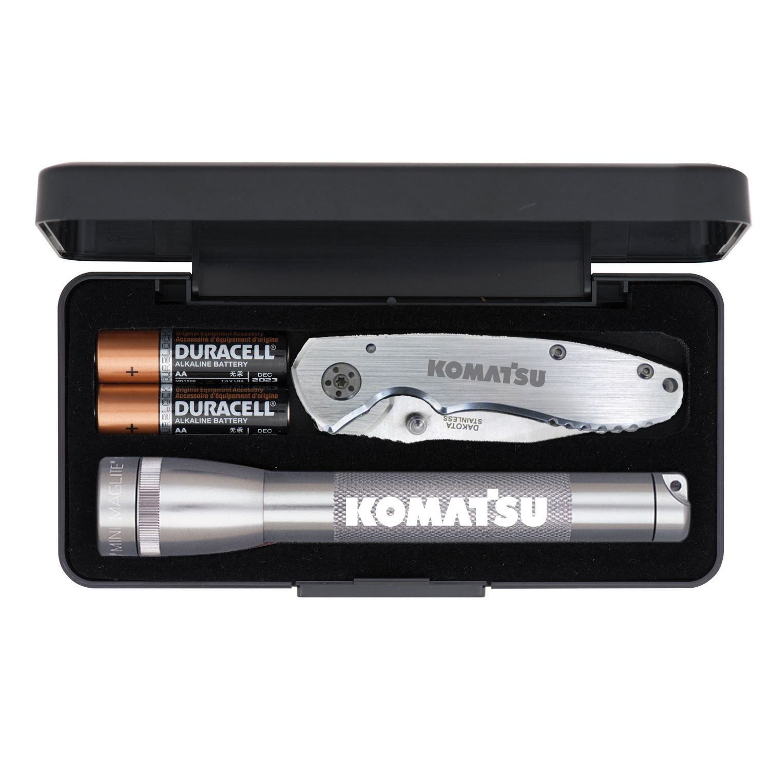"AA" Mini Maglite® With Warhawk Pocket Knife 6