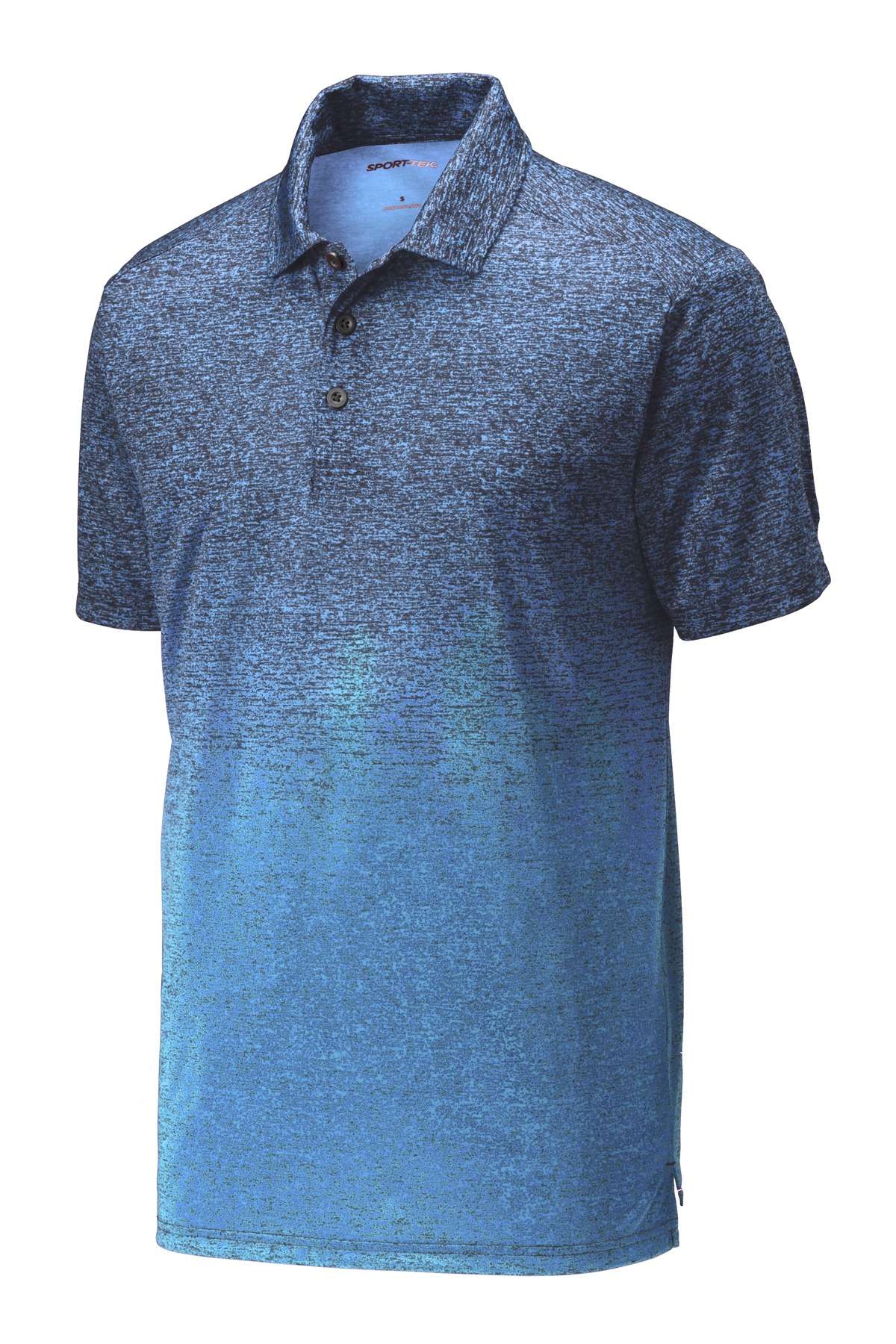 Ombre Heather Polo