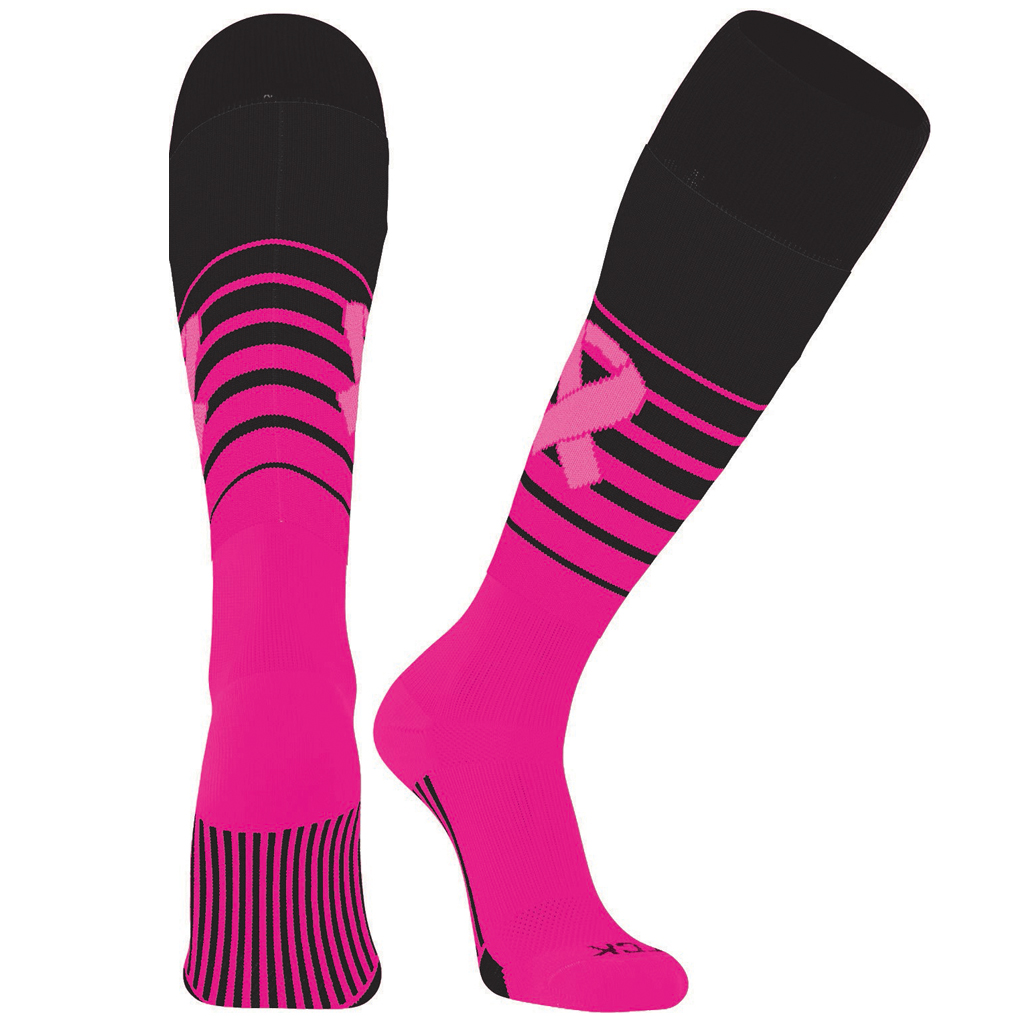 Breaker Aware Breast Cancer Awareness Over the Calf Socks 3