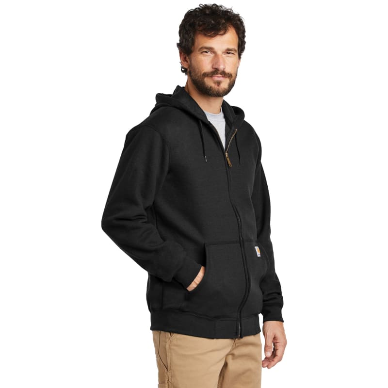 Carhartt Midweight Hooded Zip-Front Sweatshirt., custom hoodie or sweatshirt with logo imprint 8
