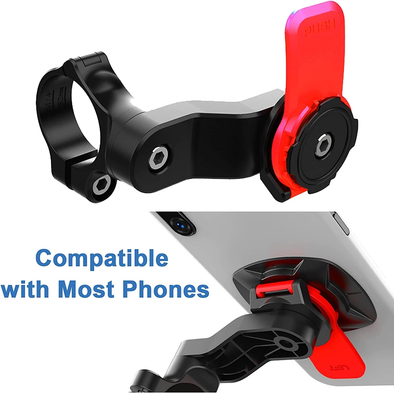 Bike Motorcycle Quick Twist Lock Phone Holder 6