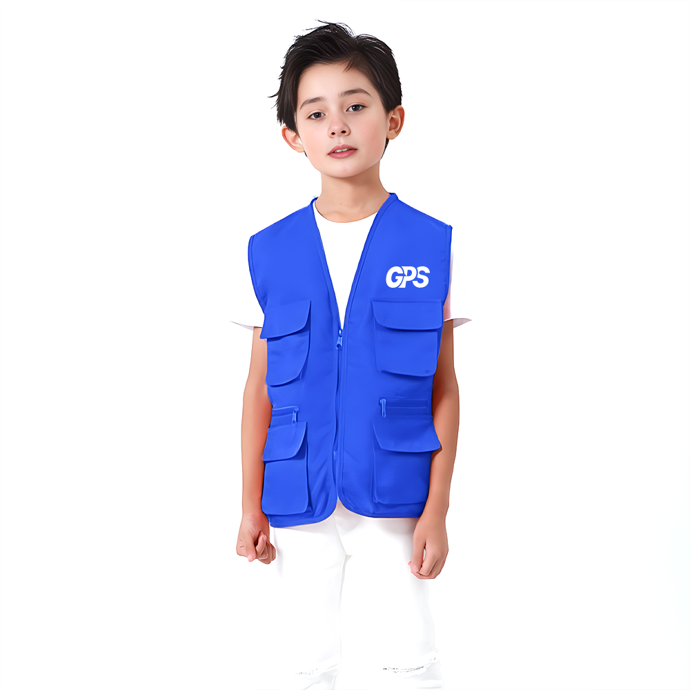 Multifunctional outdoor activity vest for primary school children 2