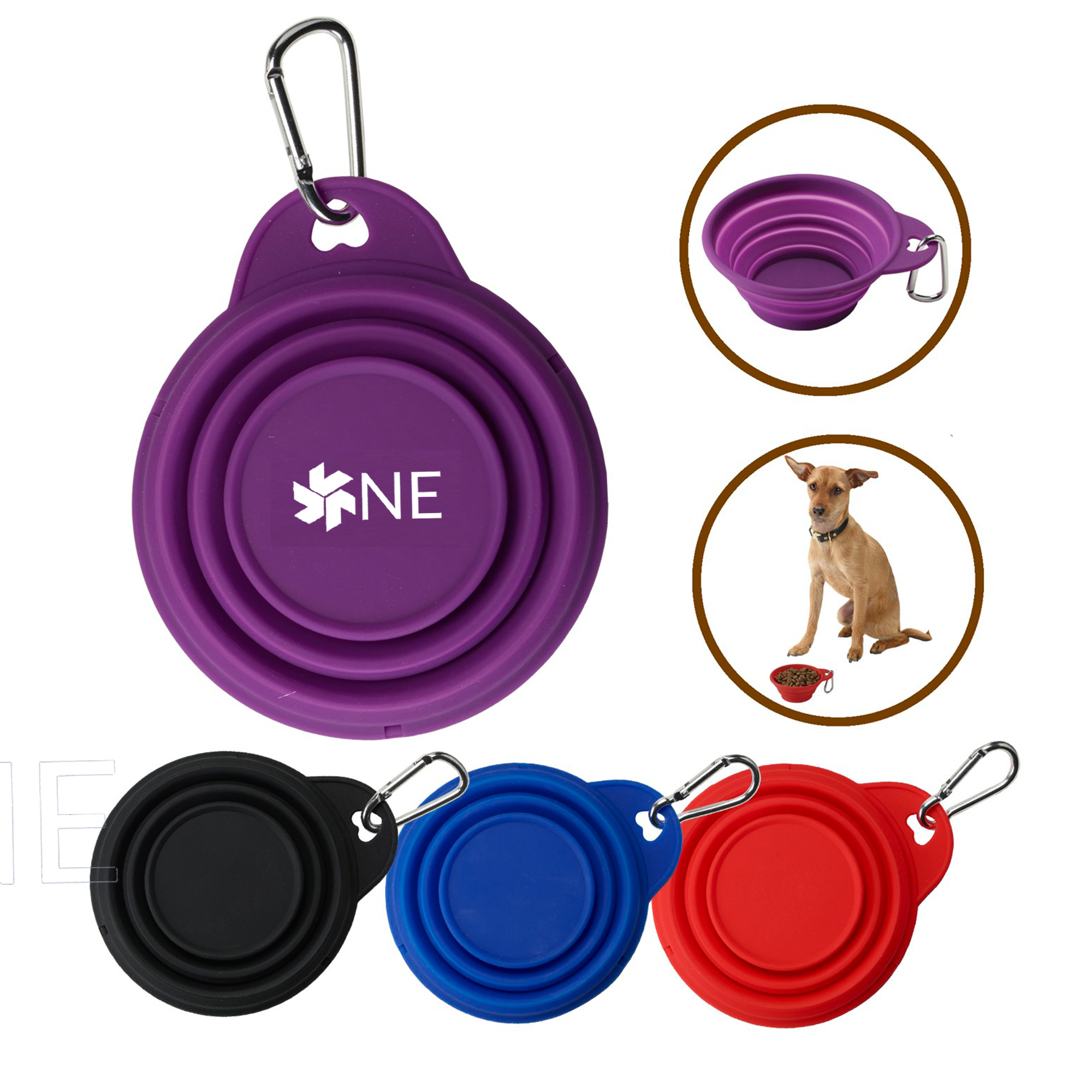 1000ML Pet Collapsi-Bowl