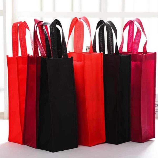 Non-Woven Single Wine Bottle Bags 7