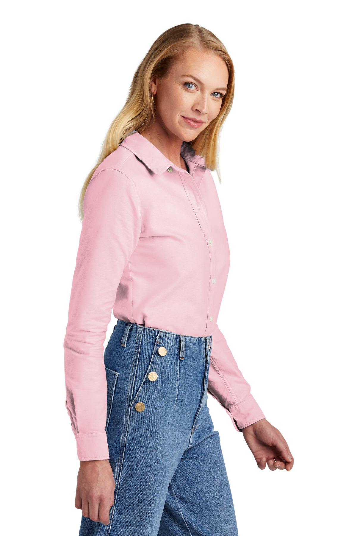 Brooks Brothers Women's Casual Oxford Cloth Shirt BB18005 34