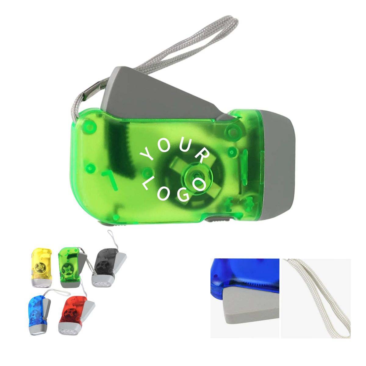 Durable Hand Pressed LED Torch for Travel and Safety 3