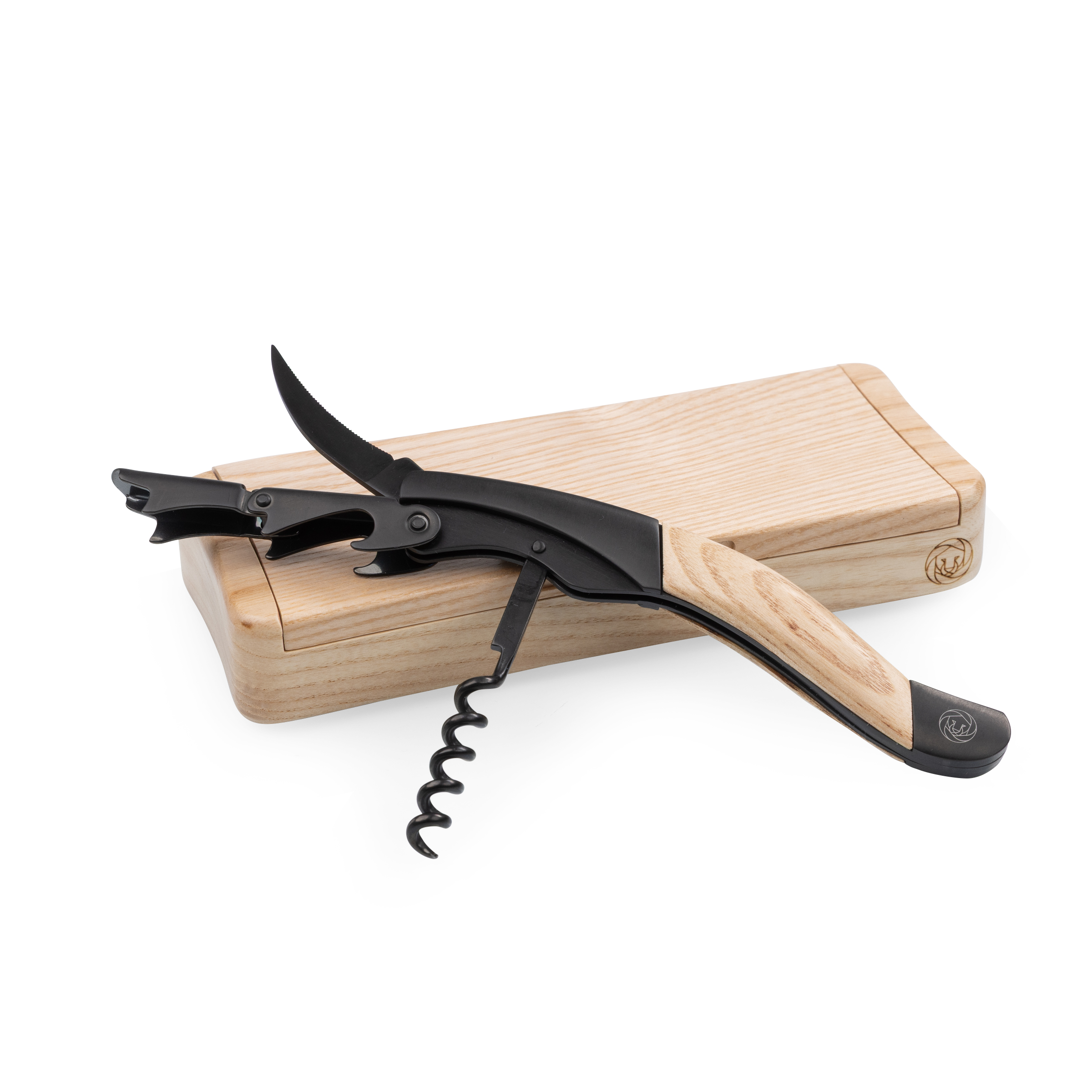 Barolo Waiter-style Corkscrew in Ashwood Box