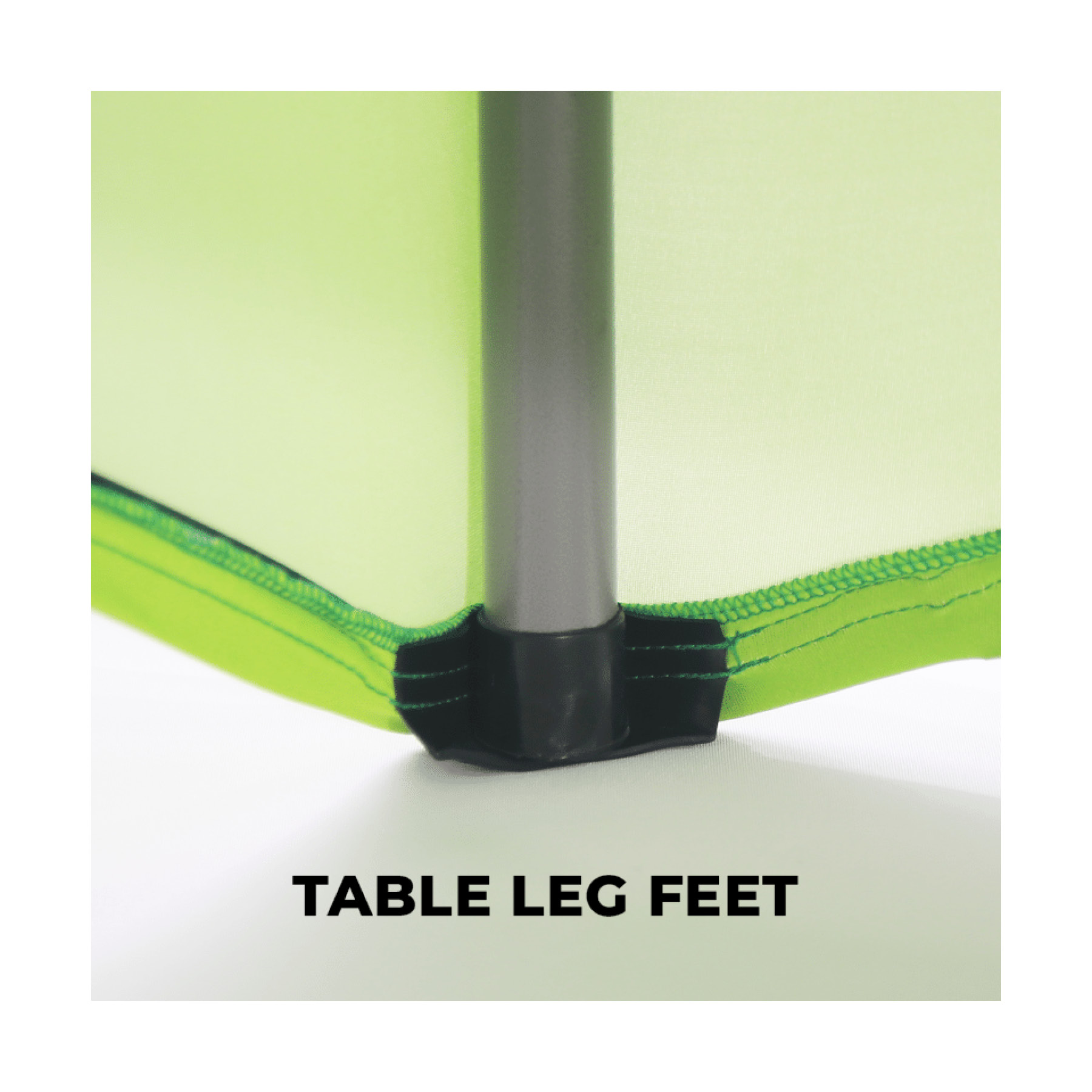 DisplaySplash 4' Stretch Open Back Table Cover 1