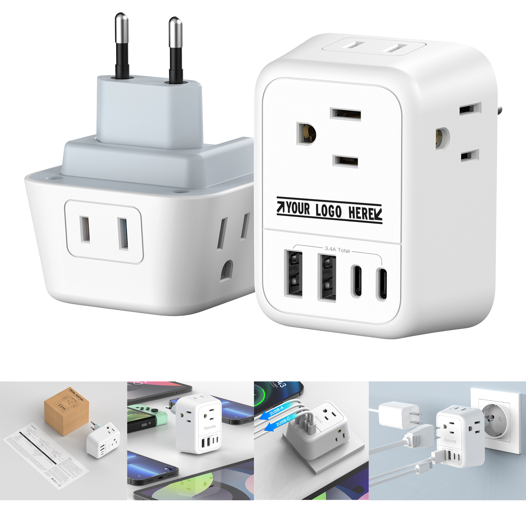 European Travel Plug Adapter