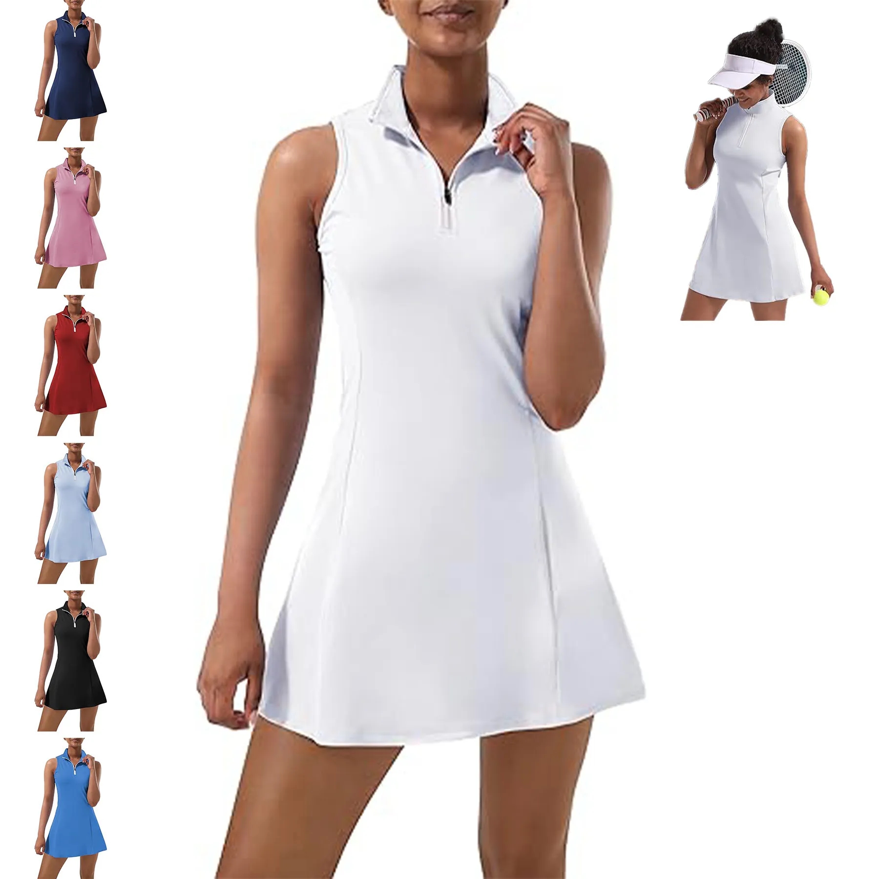 Women's Sleeveless Tennis Skirt 8