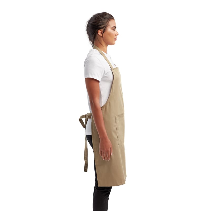 Artisan Collection By Reprime Unisex 'Colours' Recycled Bib Apron With Pocket 74