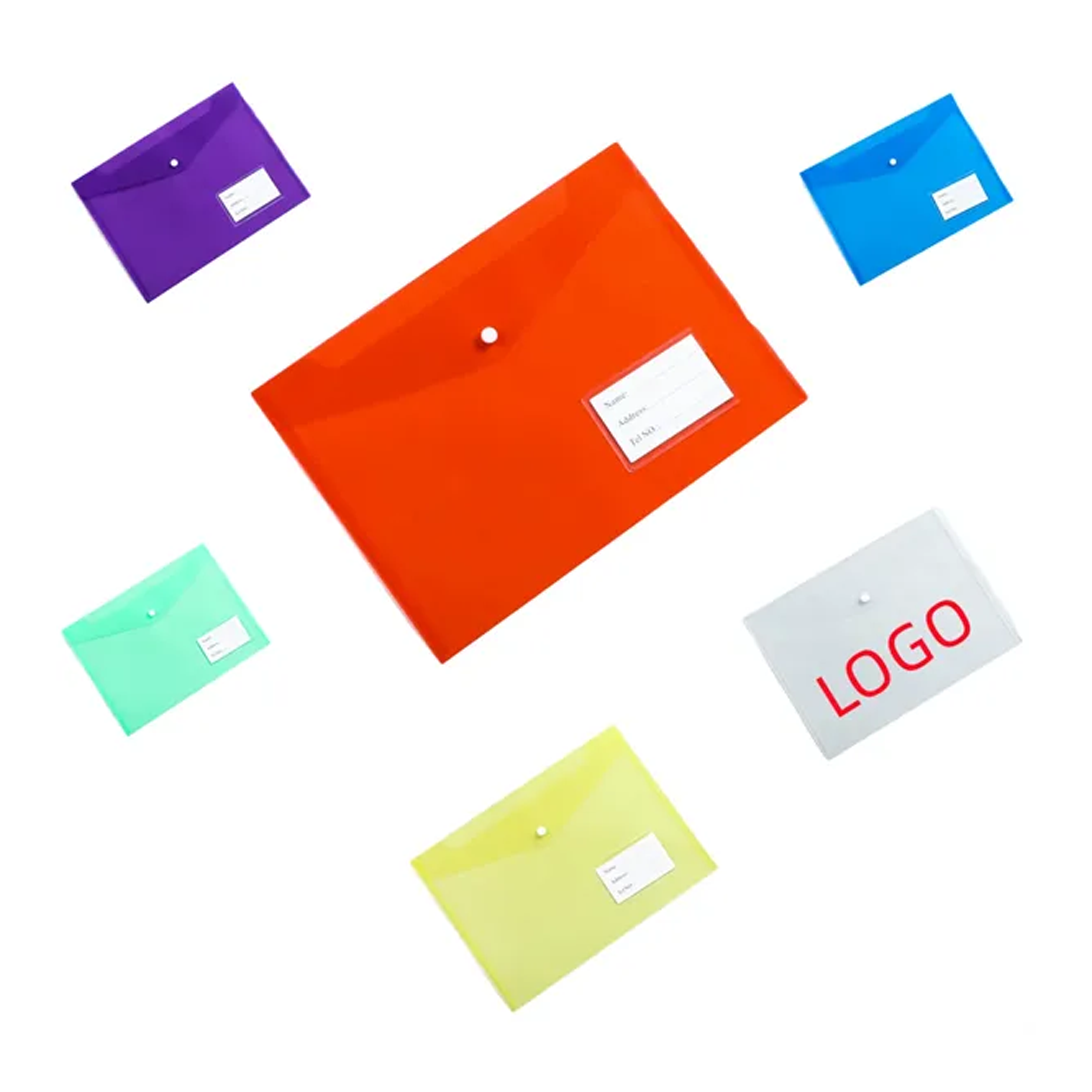 PVC Transparent Waterproof Stationery Bag 1