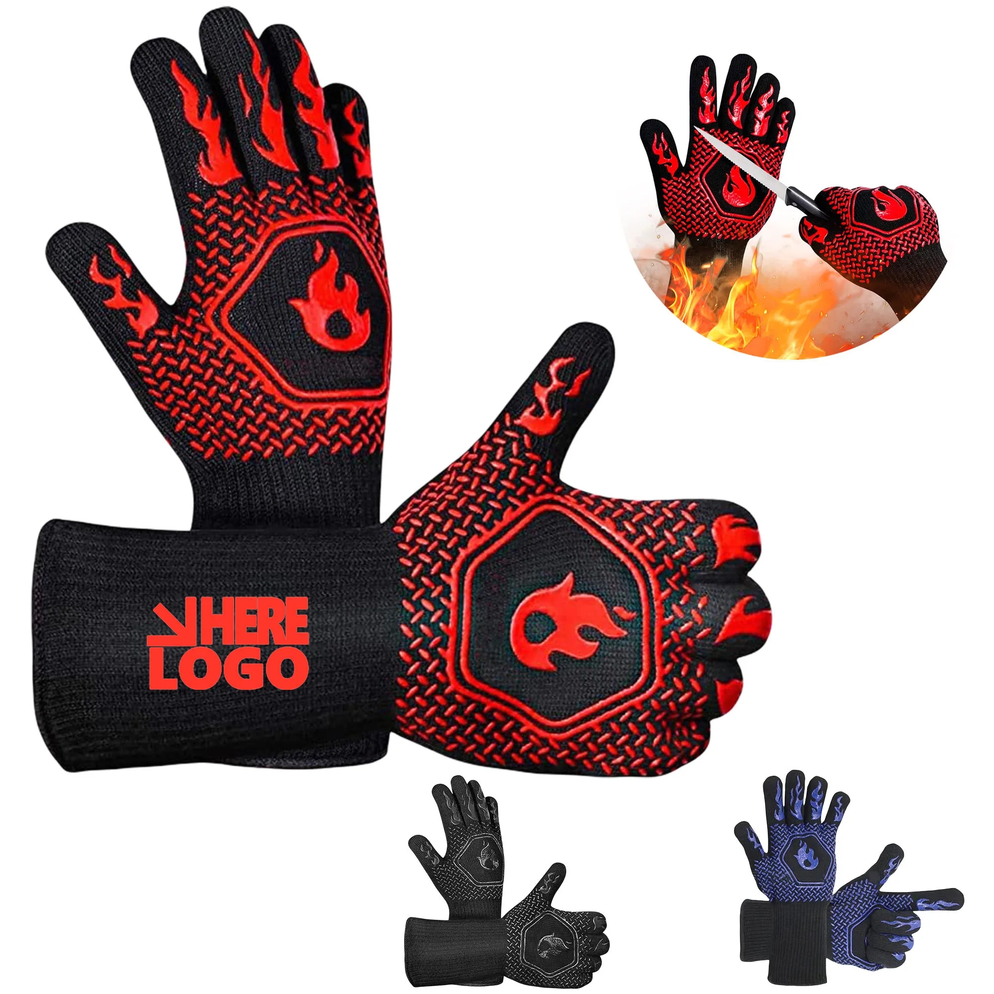 Barbecue Grill Gloves 17