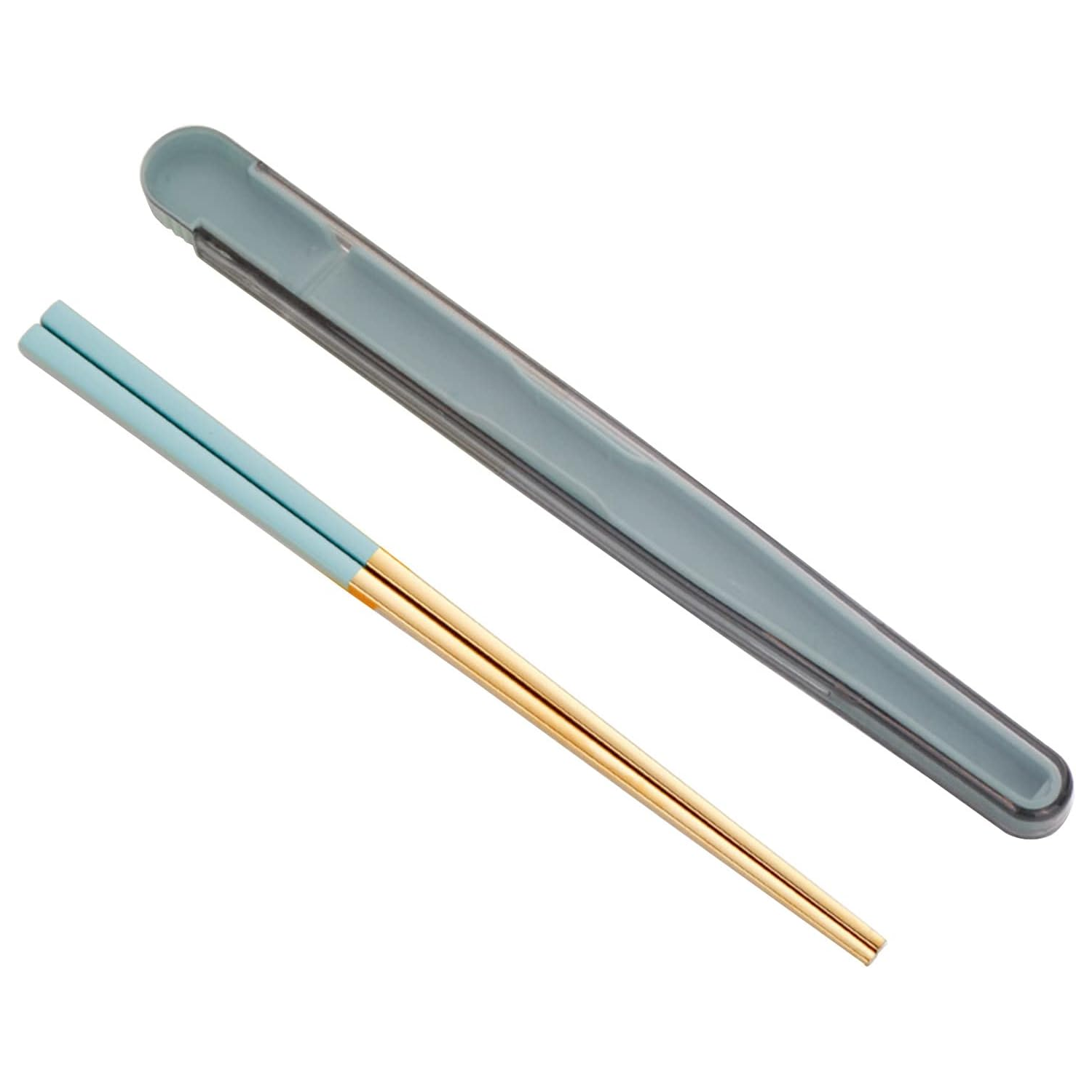 304 stainless steel portable chopstick box student set 3
