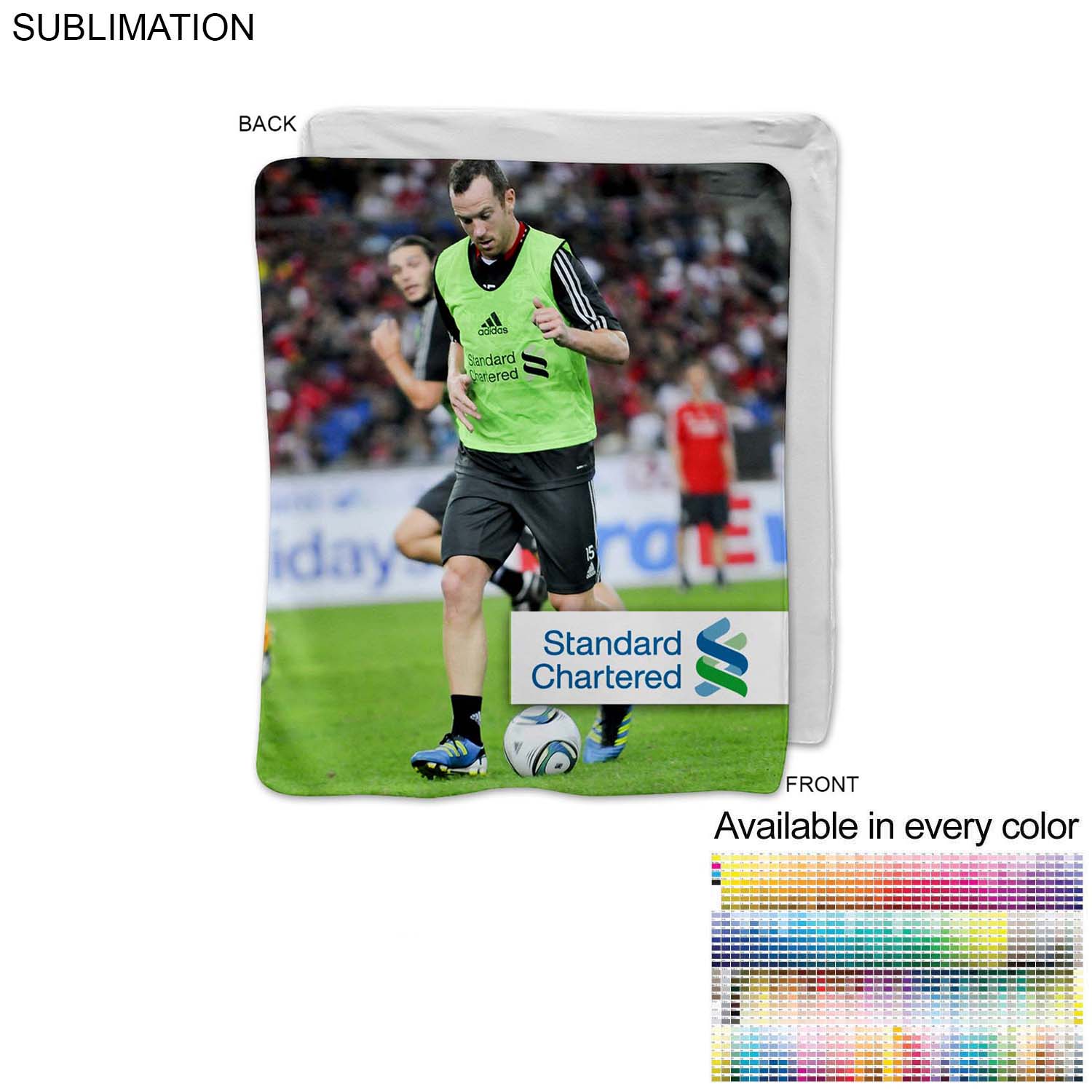 Photo Blanket, Ultra Soft and Smooth Microfleece Blanket, 50x60, Sublimated with a Photo on 1 side 2