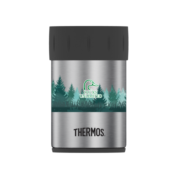 12 oz. Thermos® Double Wall Stainless Steel Can Insulator 1