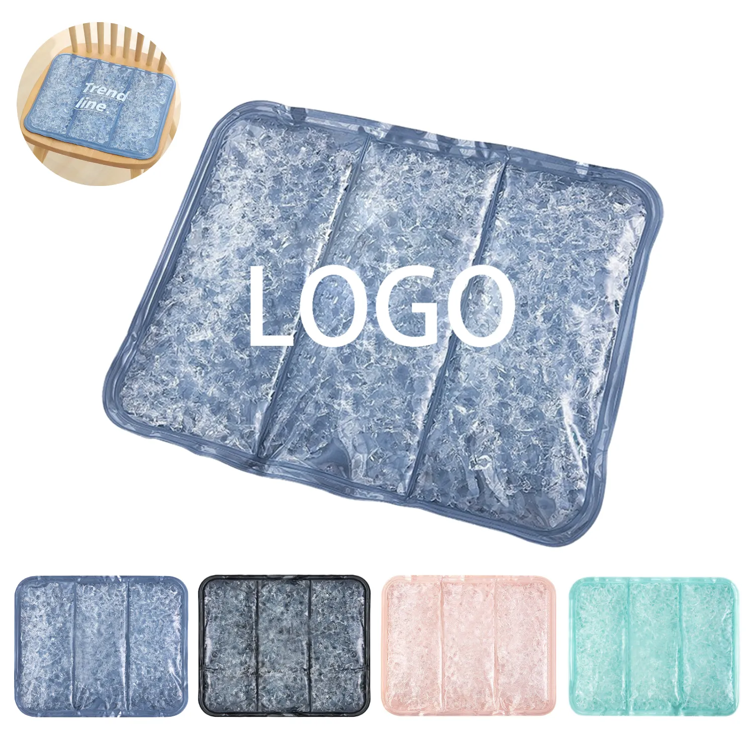 Summer jelly gel cooling ice pad 4