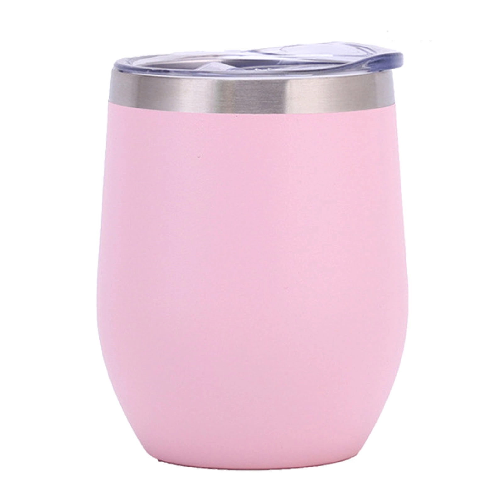 12Oz Double-Layer Stainless Steel Eggshell Wine Cup 6