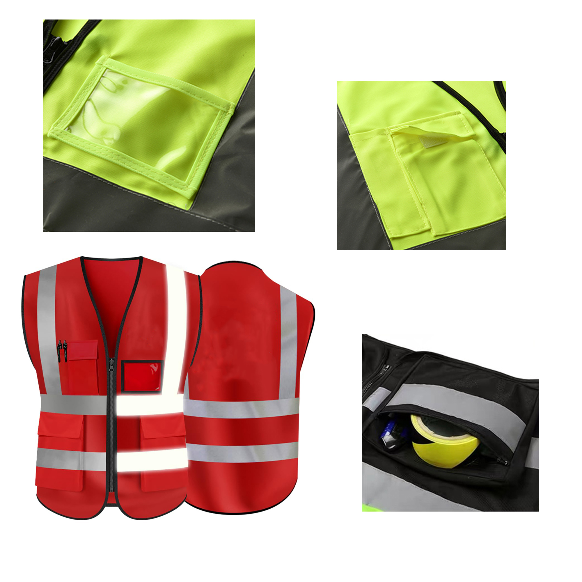 High-Visibility Reflective Safety Vest 5