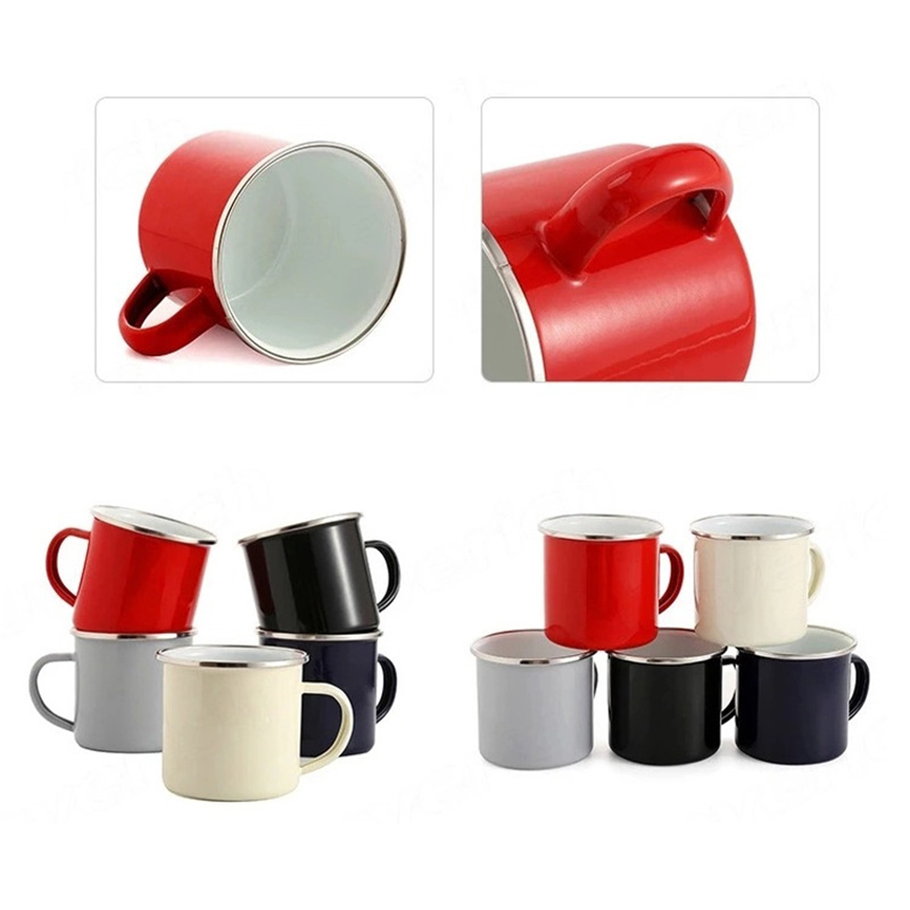 16O Enamel Camping Mugs 3