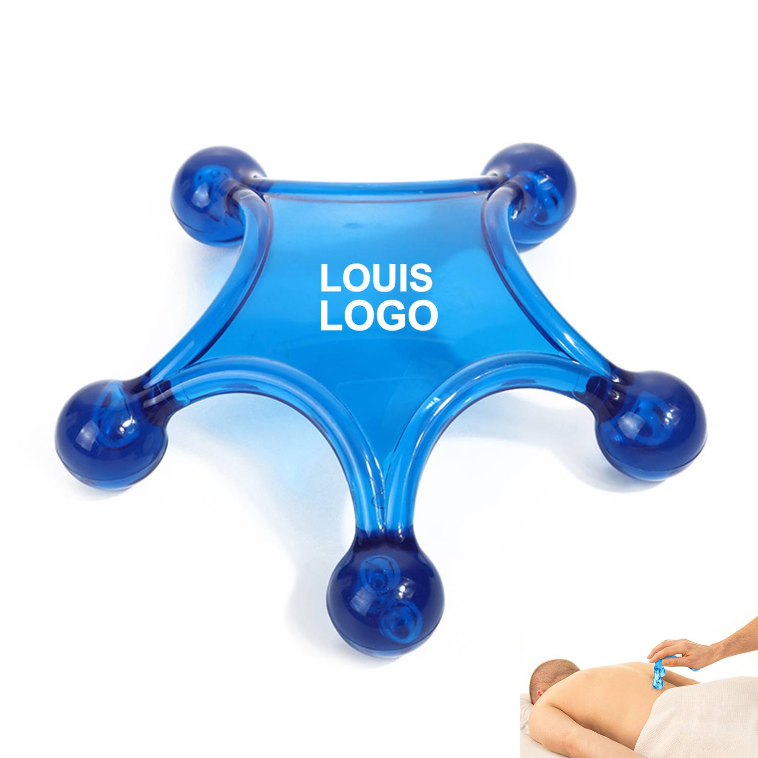 Customized all colors Star Shape Massager 6