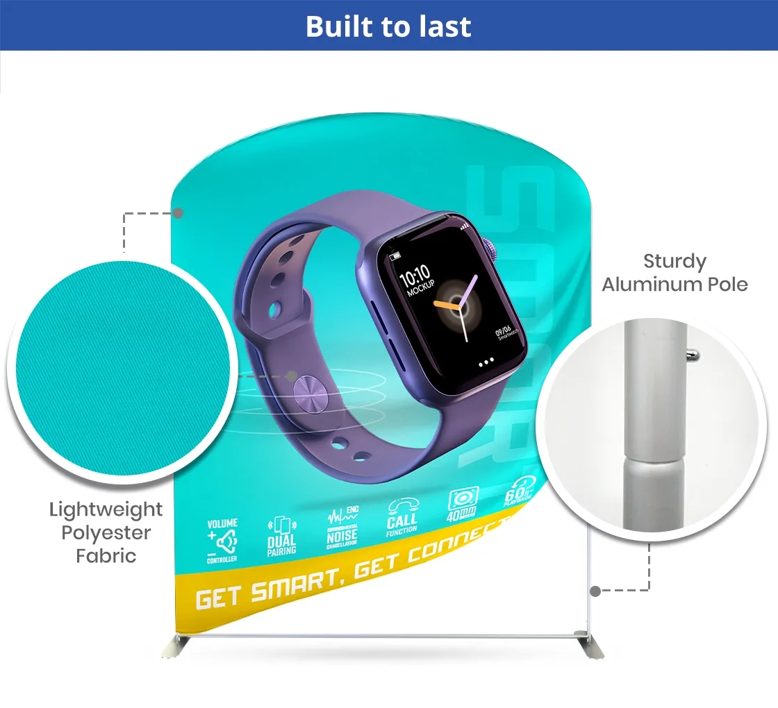 10ft Inline Trade Show Booth - Modular Display 9