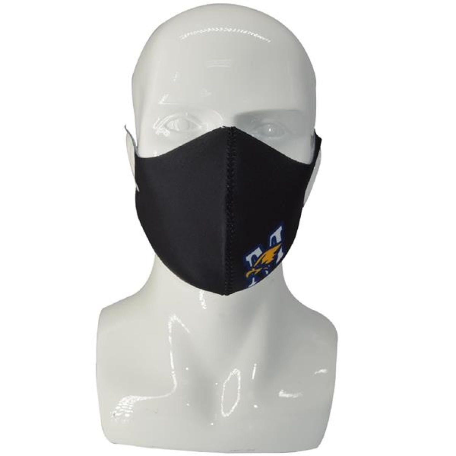 Performance 3 Layers Face Mask w/ Nose Bridge, adjuster loop 2