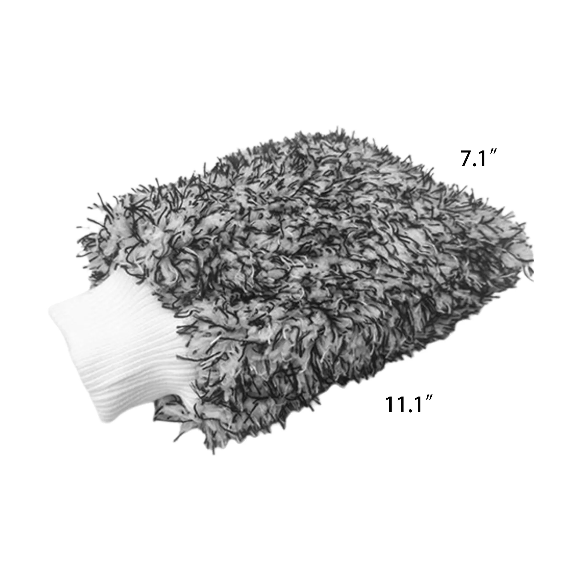 Microfiber Custom Scratch-Free Car Wash Gloves 3