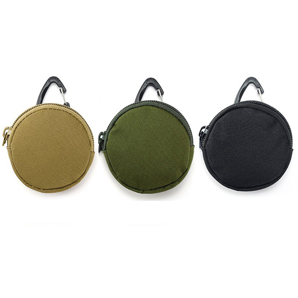 Nylon Tactical Bag Earphone Bag Keychain 10