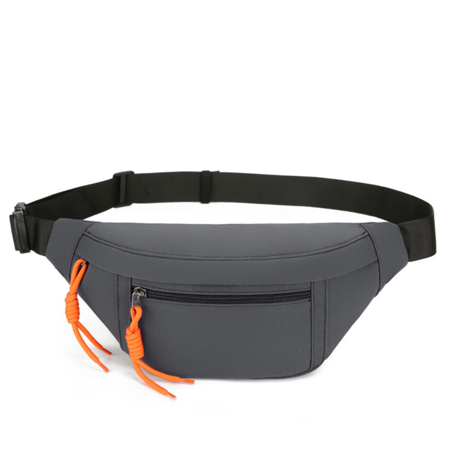 Large Crossbody Fanny Pack with 3 Zipper Pockets 10
