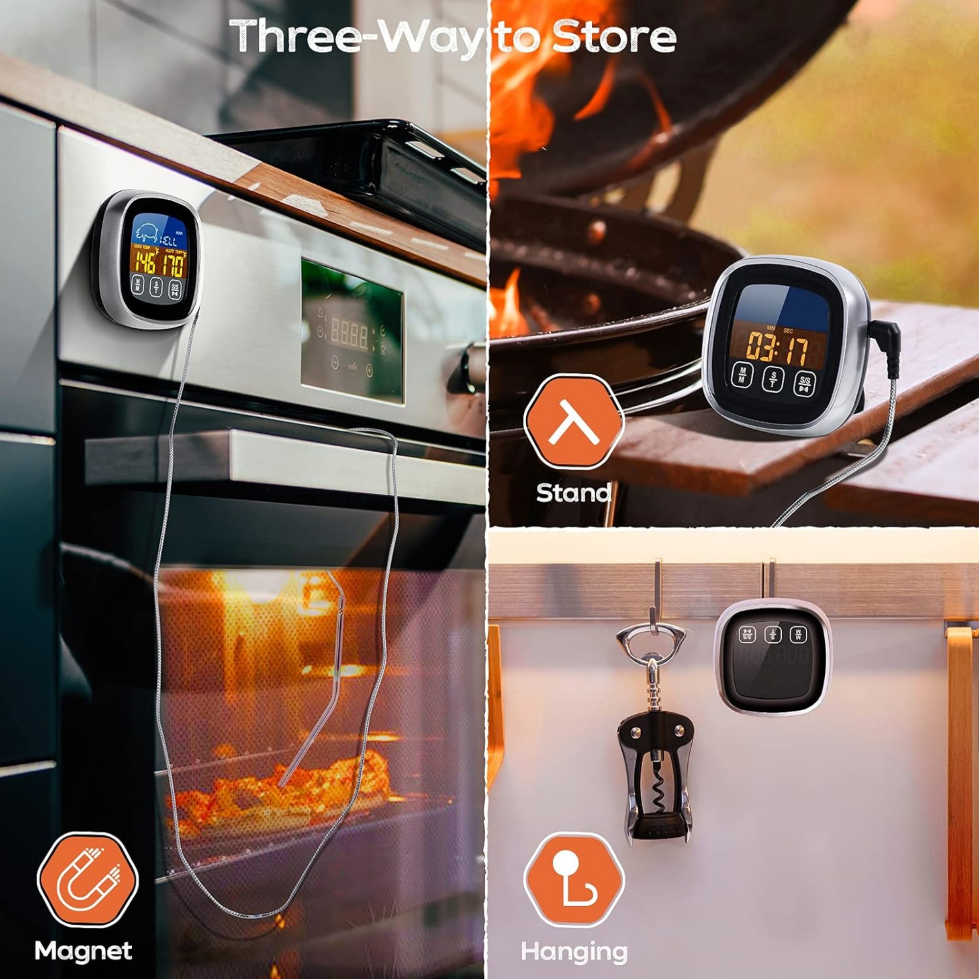 Meat Thermometer With Long Probe 6