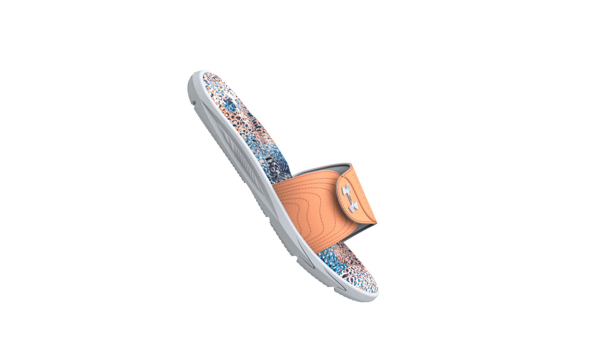 UA Ignite VI Graphic Footbed Women's Slides 8