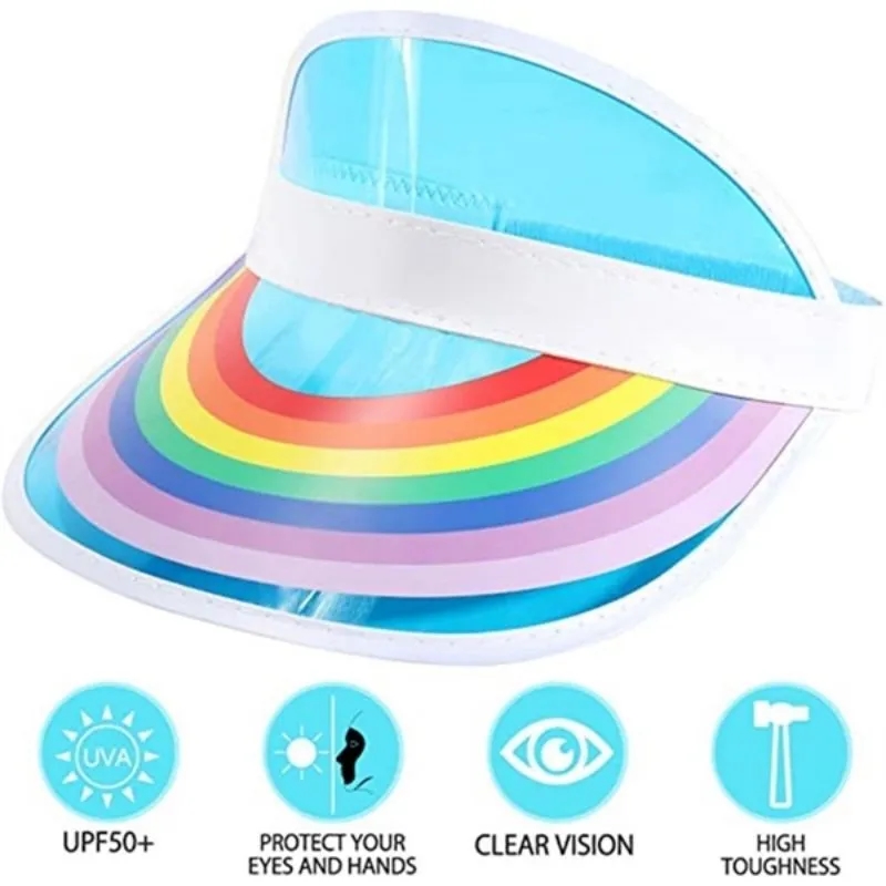 PVC Sun Protective Topless Hat 5