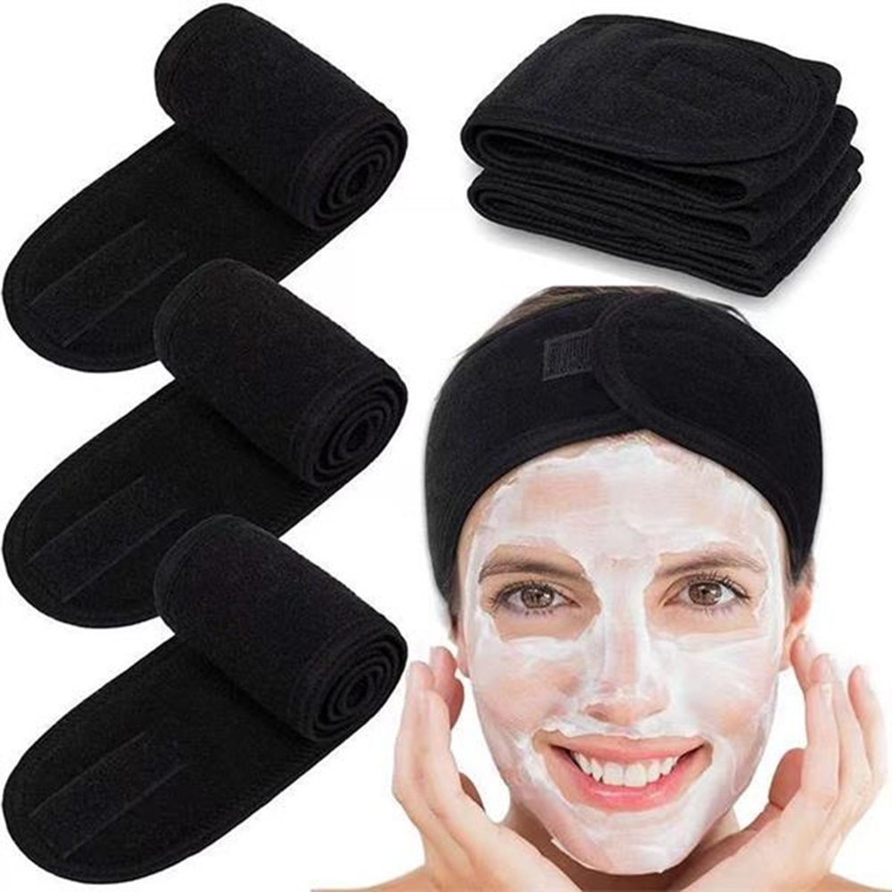 Adjustable Spa Facial Headband For Face Washing 6