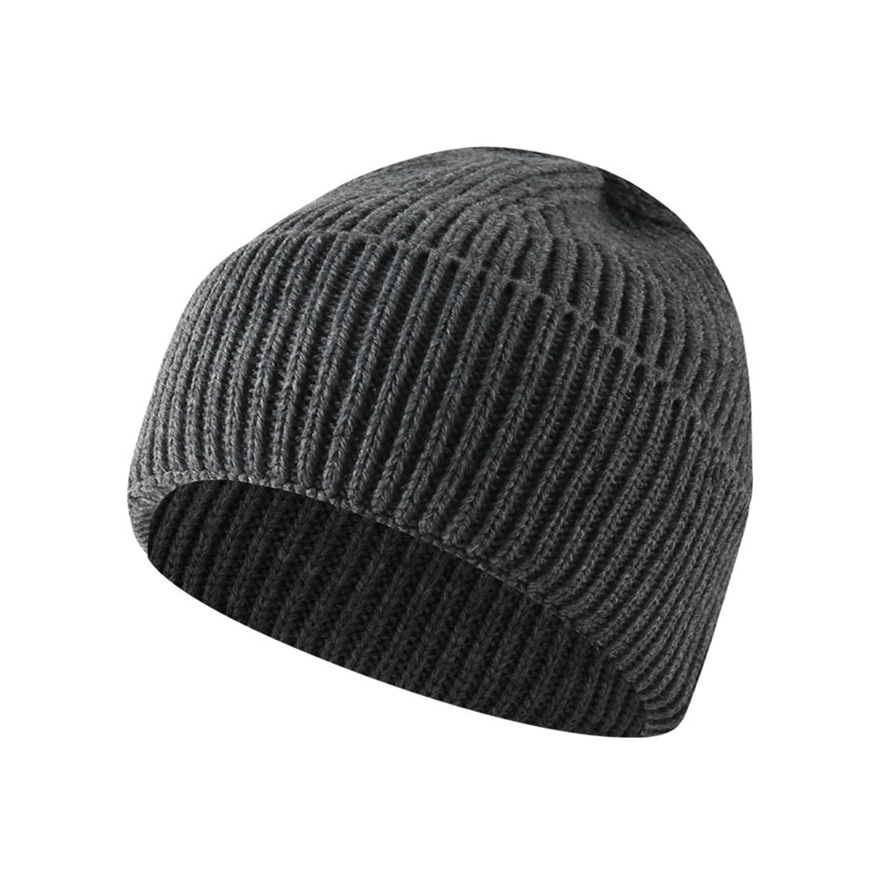 Solid Color Warm Knit Beanie Hat 6
