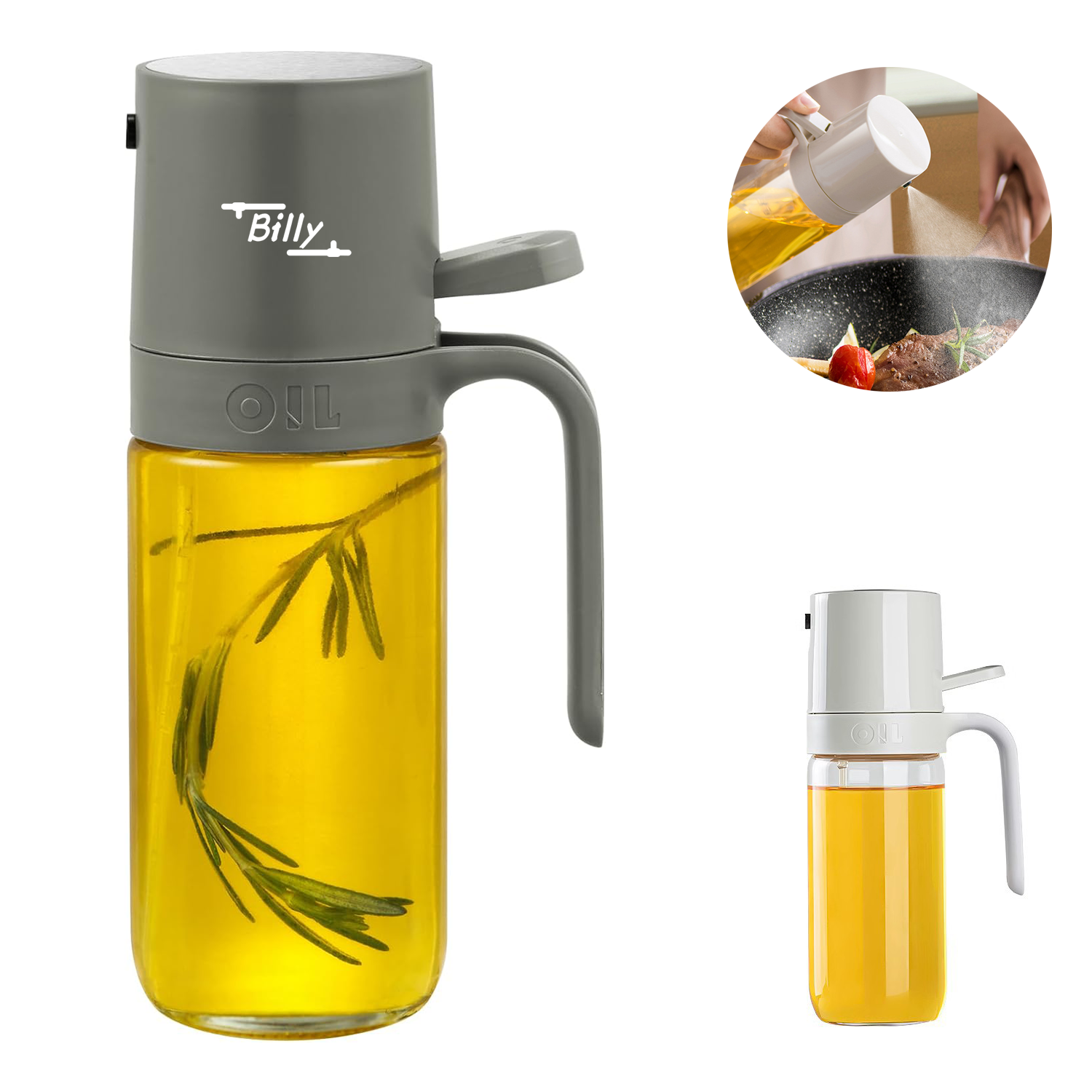 Versatile Olive Oil Sprayer Bottle For Cooking