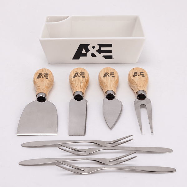 Charcuterie Board with Bowl, Utensils, and Forks 14