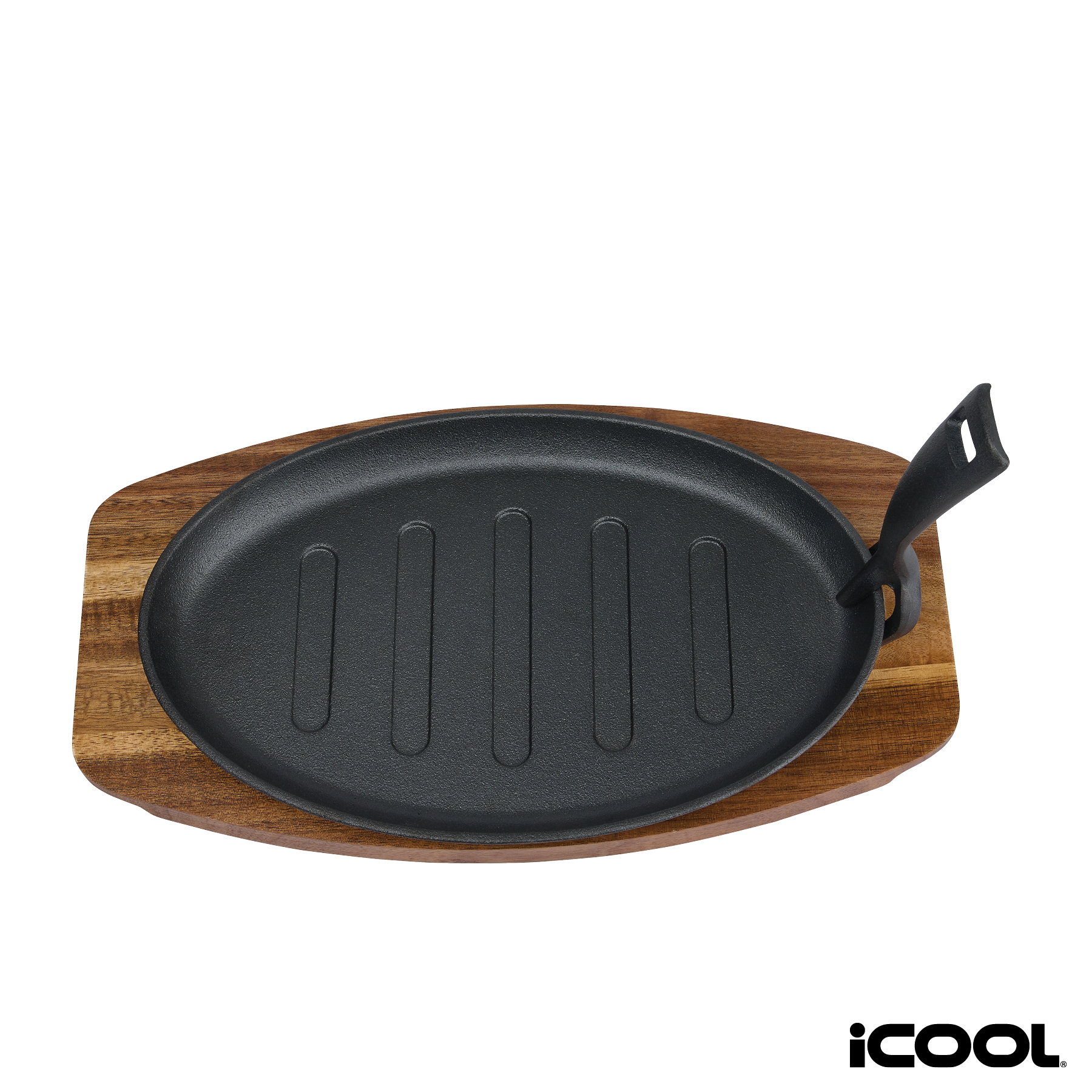 iCOOL® Alpine 10 1/2" Cast Iron Skillet / Pan 14