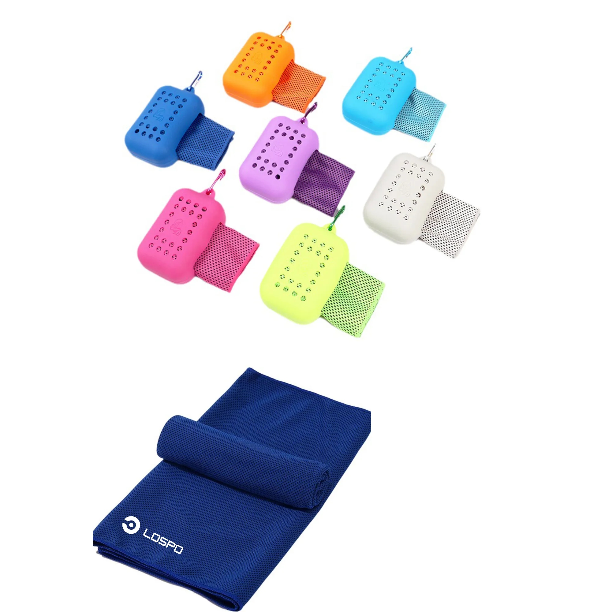 Small Silicone Ice Towel MOQ 100PCS 2