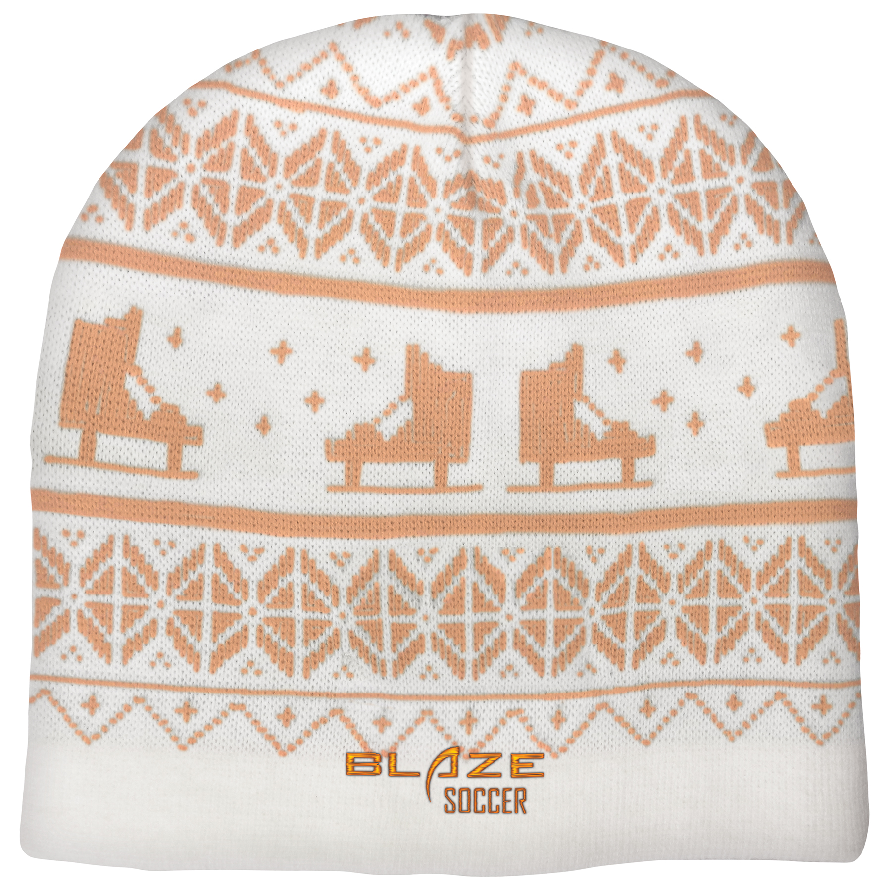 Knit Beanie with No Pom and No Cuff (Embroidery Logo) 7