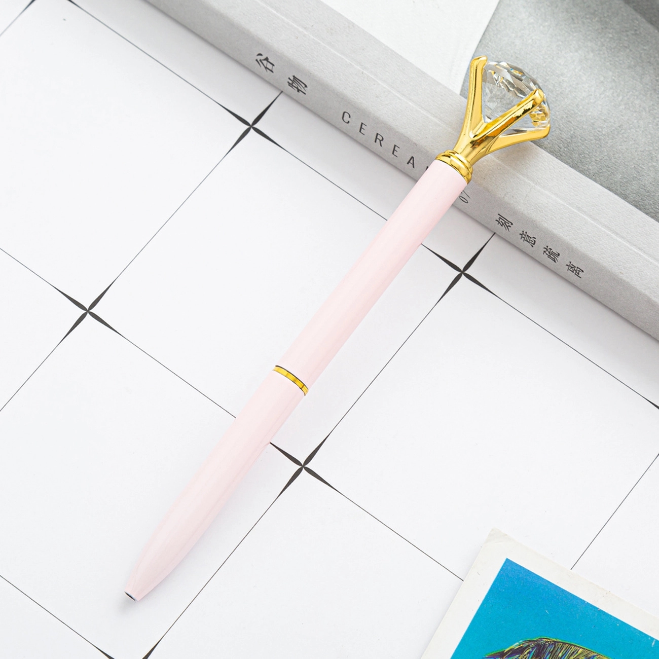 Crystal Metal Ballpoint Pen 57