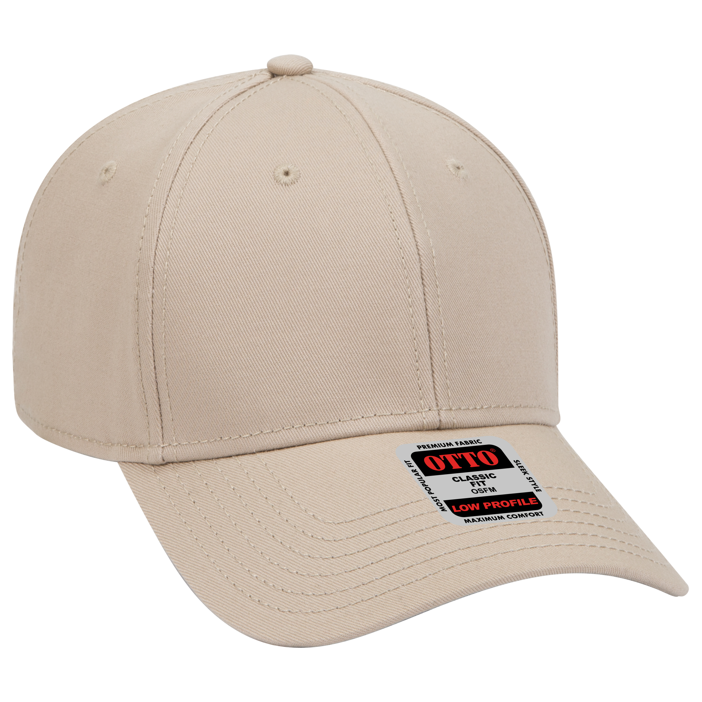 OTTO CAP® 6 Panel Low Profile Baseball Cap 53