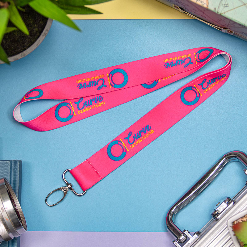 Fluorescent Neon Full Color Lanyards 17