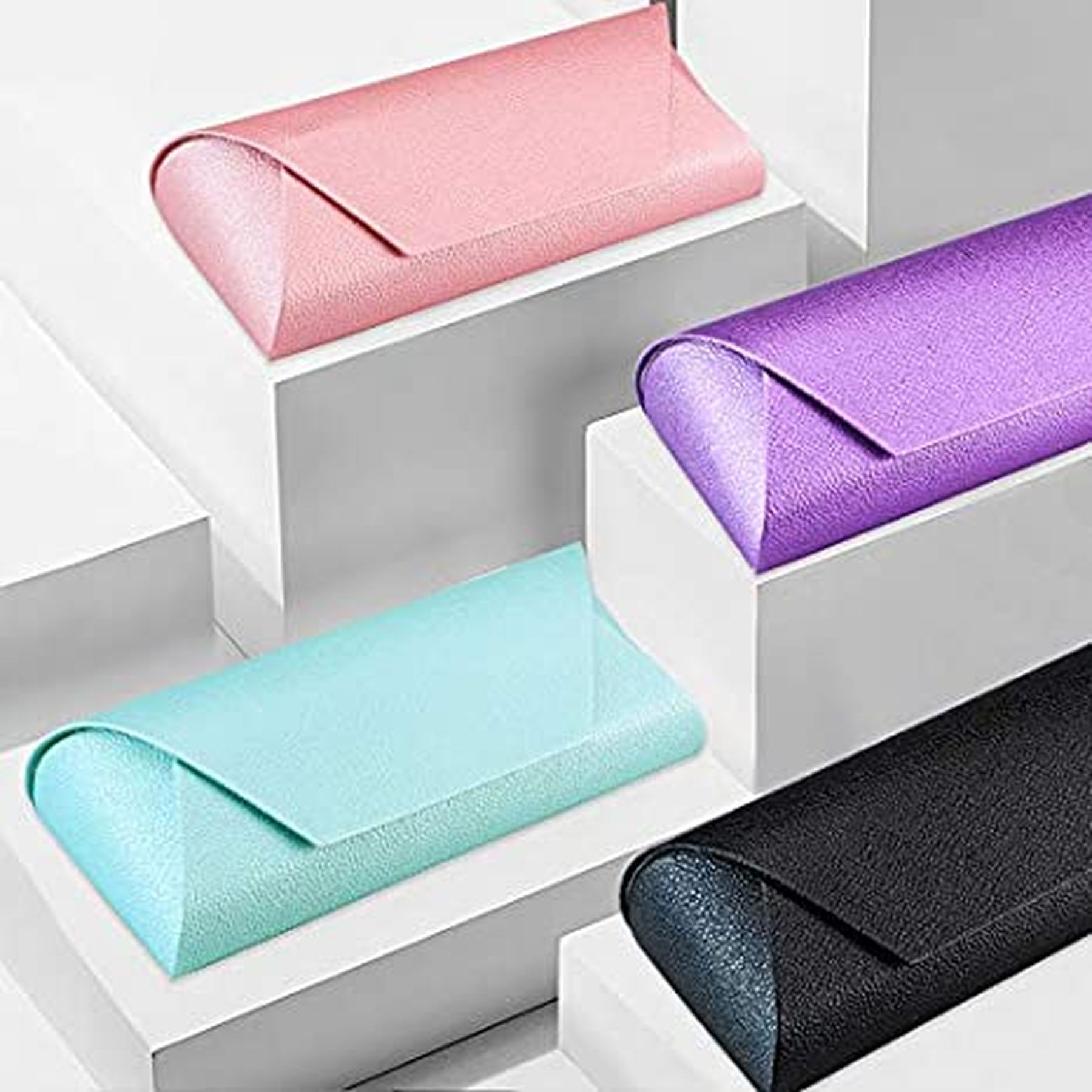 Portable Sunglass Case Pu Leather Eyeglass Case 2