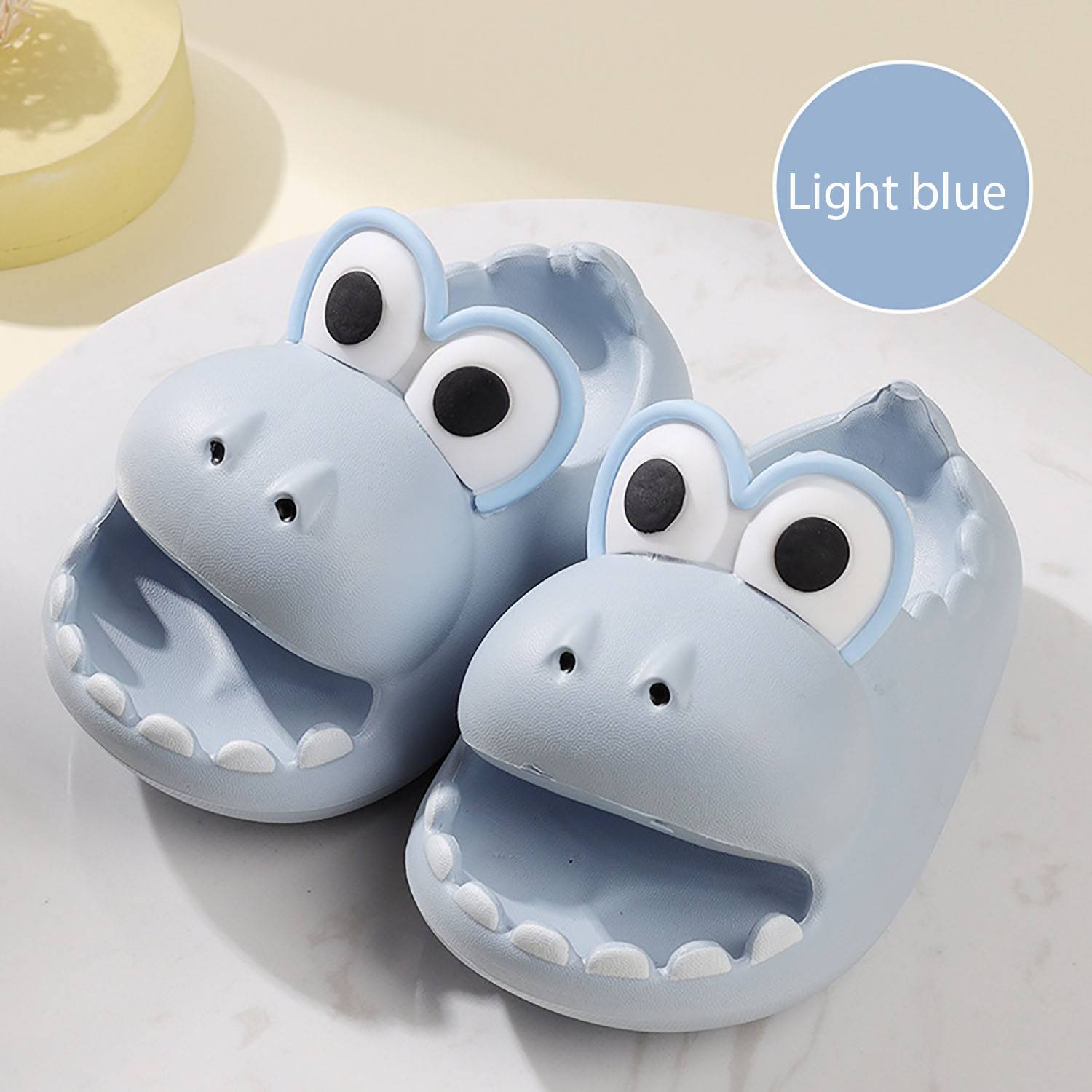 Dinosaur Slippers for Women Men Kids Anti-Slip Bathroom 7