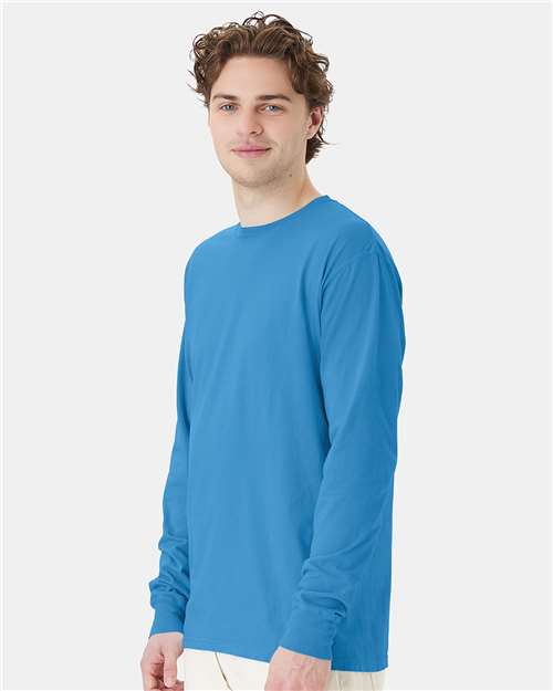 Unisex Garment-Dyed Long Sleeve T-Shirt - GDH200 92