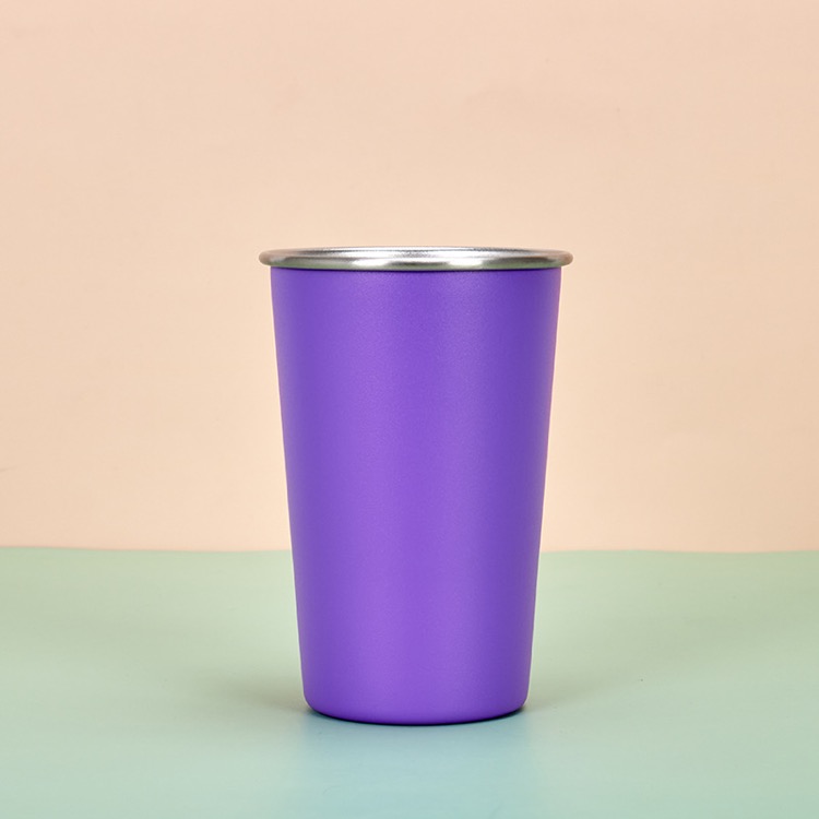 16 oz Stainless Steel Pint Cups 4