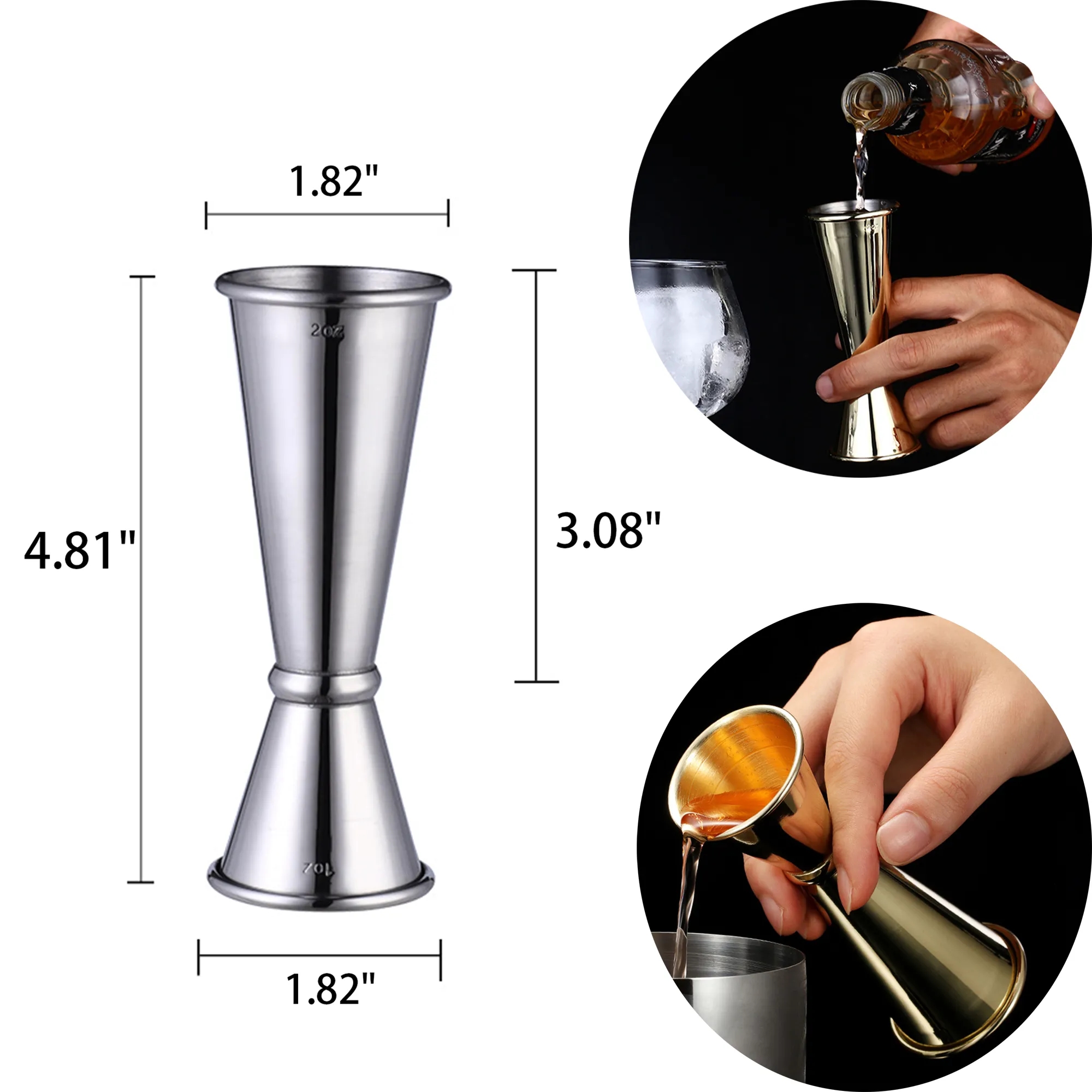Japanese Style Measuring Oz Cup 2