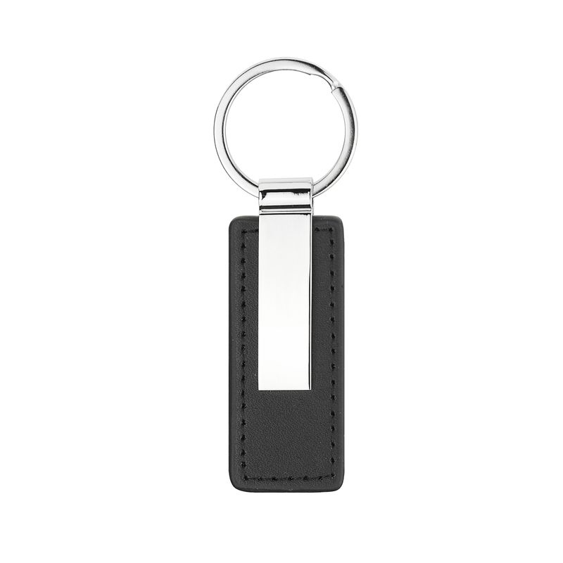 Oceanside Leather Key Chain - Black 3