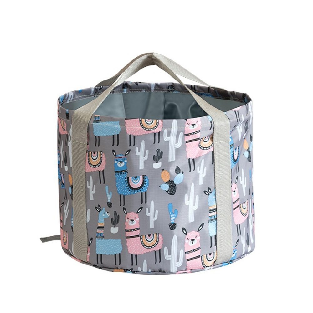 Nylon cloth foldable convenient water basin 1